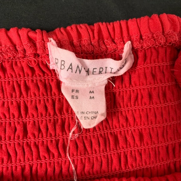 Urban planet red crop top - Picture 2 of 3